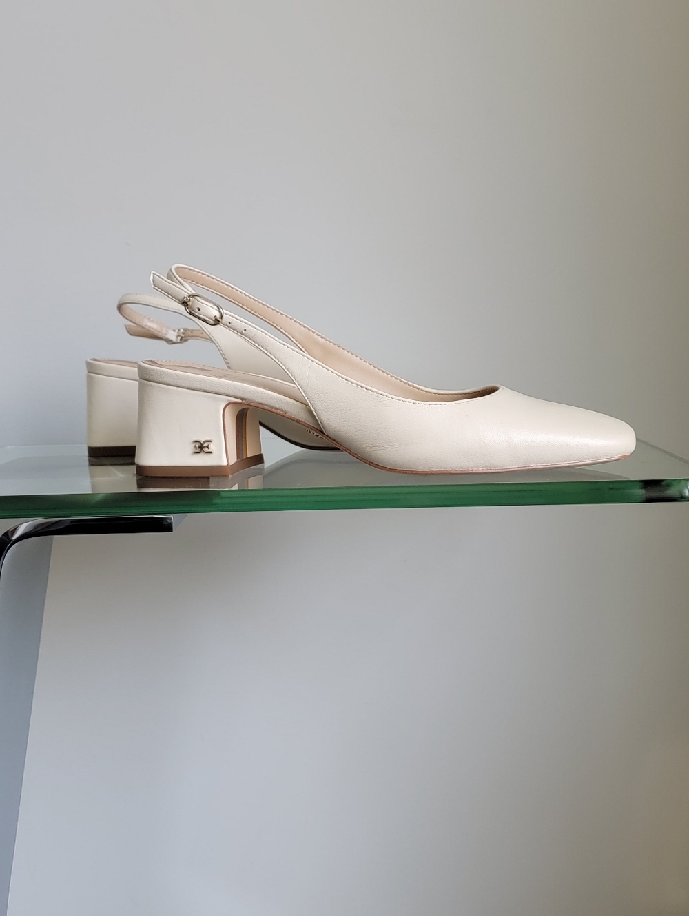 Sam Edelman Terra Cream Sandels Sz: 5.5 Like New - Picture 2 of 9